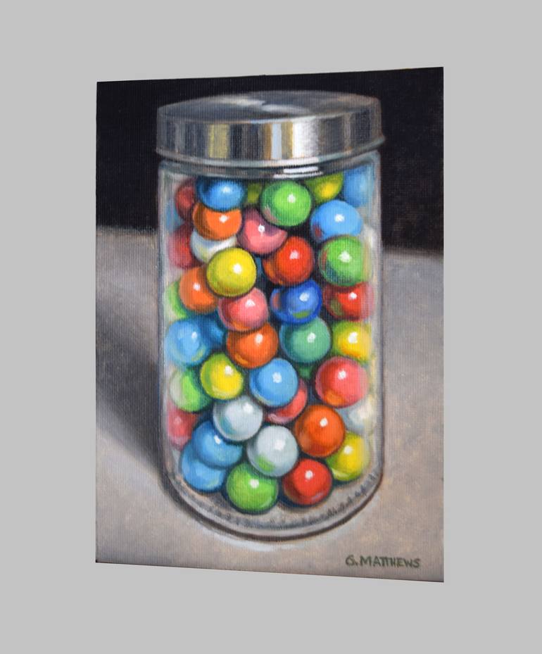 Original Realism Food Painting by Gary Matthews