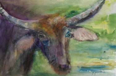 Print of Impressionism Animal Paintings by Socorro Pinky Peralta