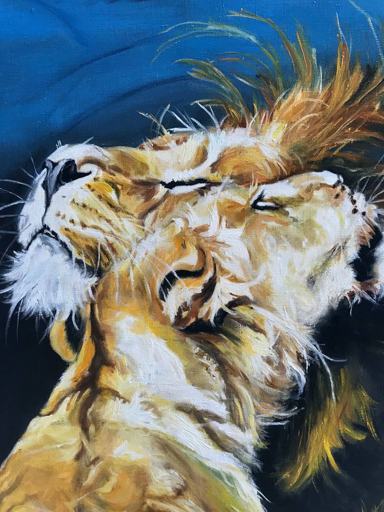 Original Animal Painting by Denis Moroz