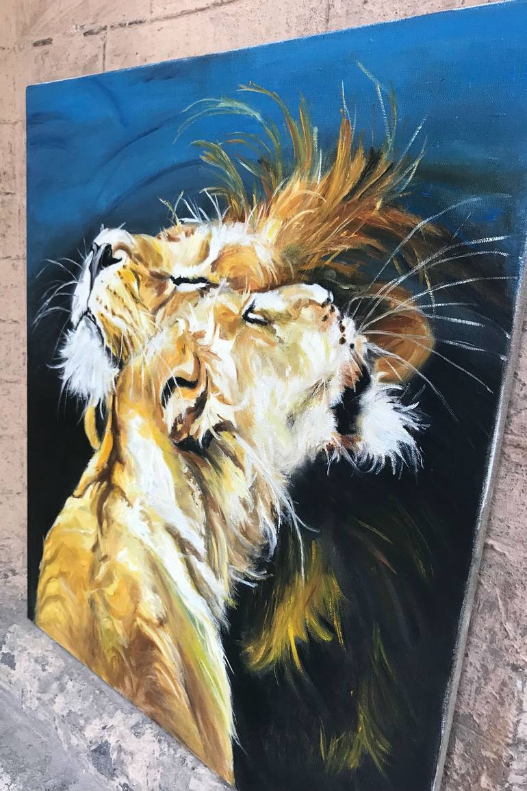 Original Animal Painting by Denis Moroz