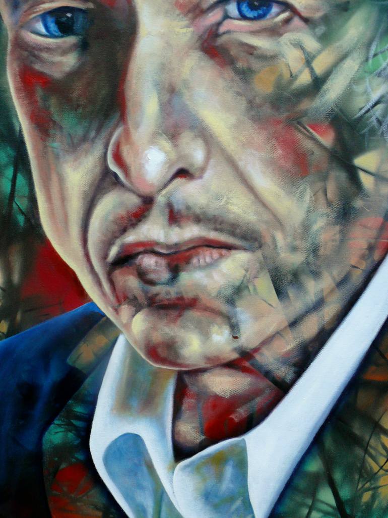 Original Figurative People Painting by Mark Antony Skirving