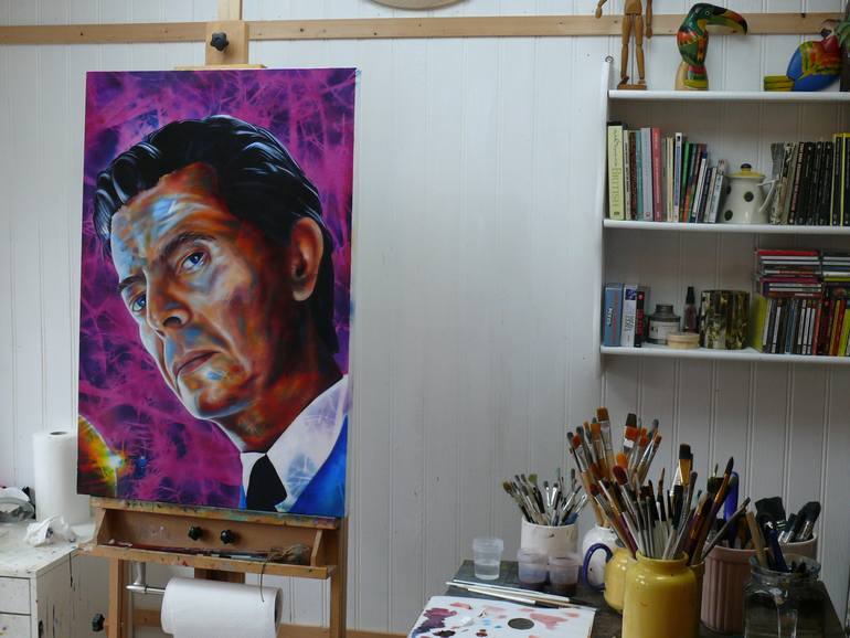 Original Expressionism Music Painting by Mark Antony Skirving