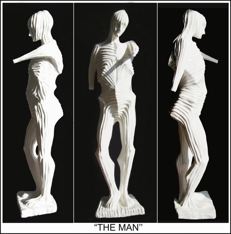 Original Conceptual People Sculpture by Pavel Stoykov