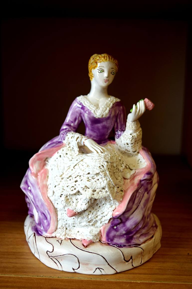 Original Women Sculpture by Viktoriya Korzheva