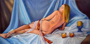 Original Nude Paintings by Viktoriya Korzheva