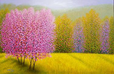 Original Landscape Paintings by Nguyen Chi Nguyen