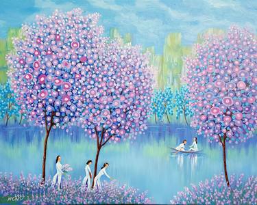 Original Fine Art Nature Paintings by Nguyen Chi Nguyen