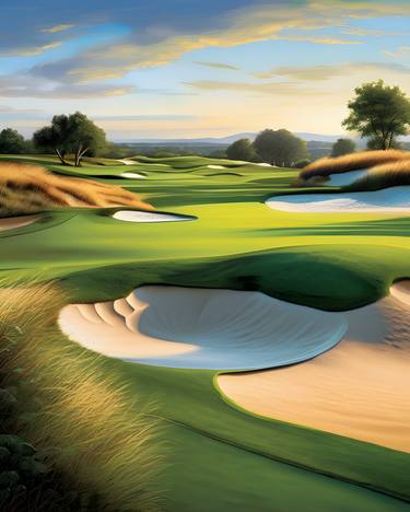 Panoramic Paradise: The Fantasy Golf Landscape thumb