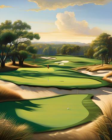 Sunset Soirée: A Golf Course Reimagined thumb