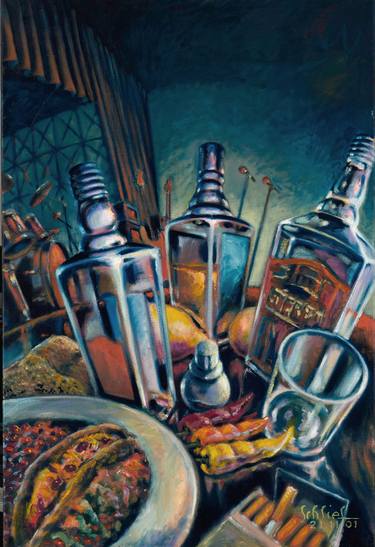 Original Realism Food & Drink Paintings by frank schlief