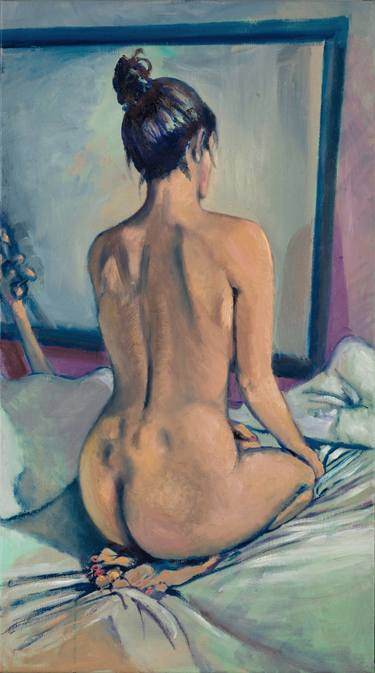 Original Expressionism Women Paintings by frank schlief