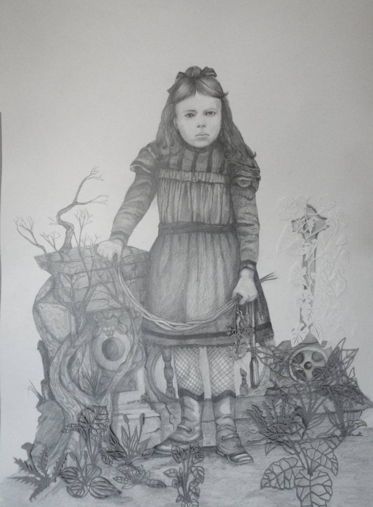 Print of Black & White Family Drawings by Flog Flog