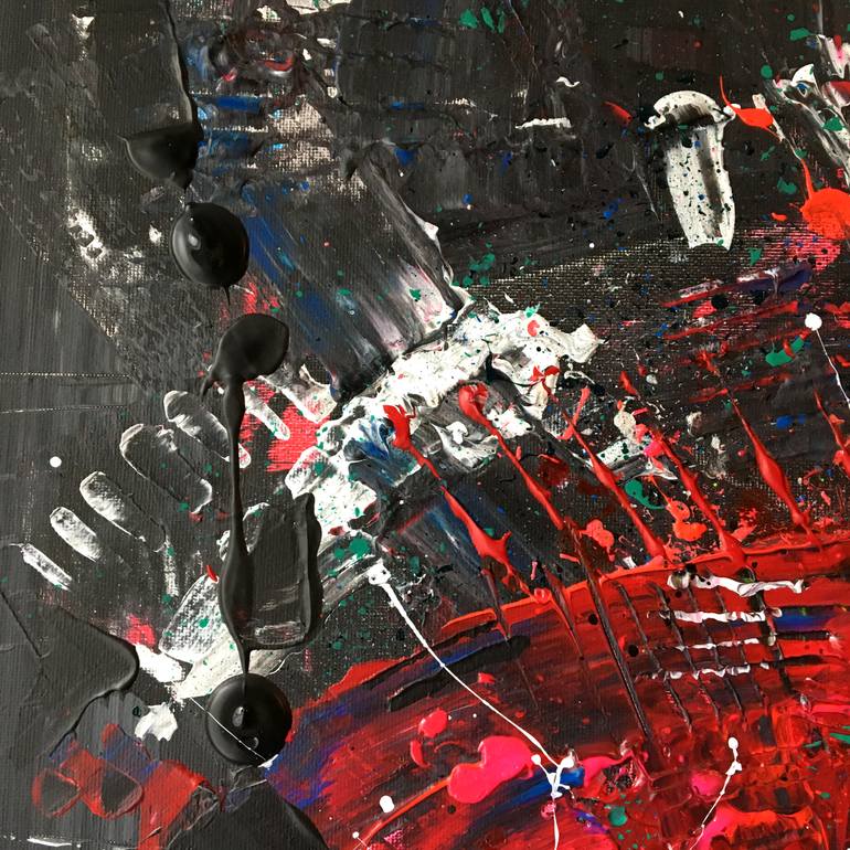 Original Abstract Expressionism Abstract Painting by Alejandro Montaner Dobón