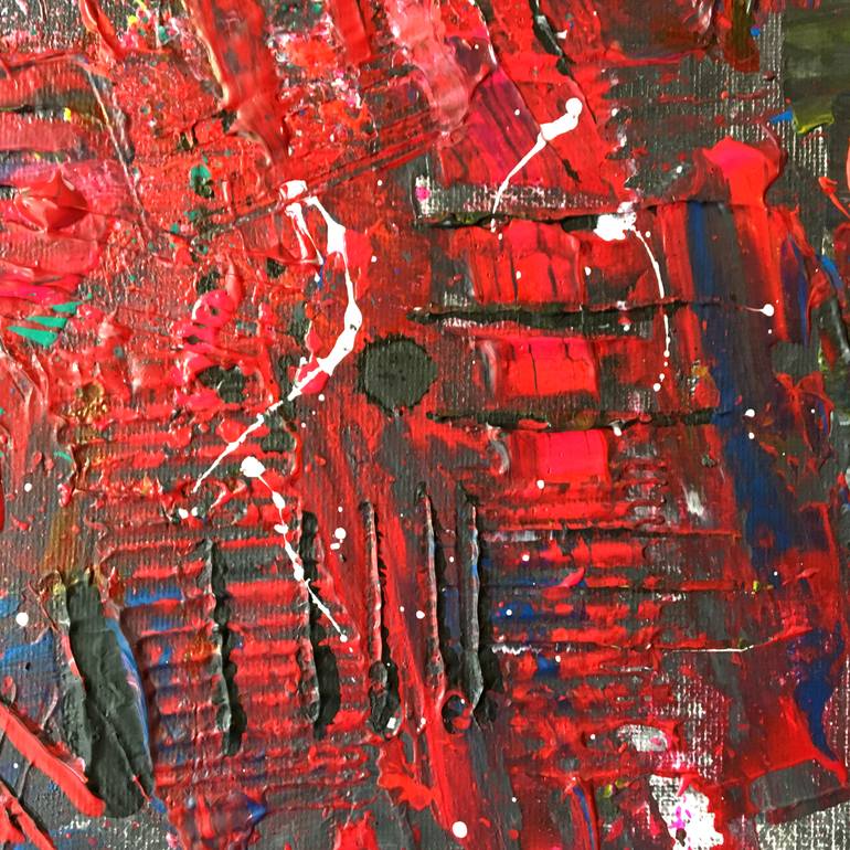 Original Abstract Expressionism Abstract Painting by Alejandro Montaner Dobón