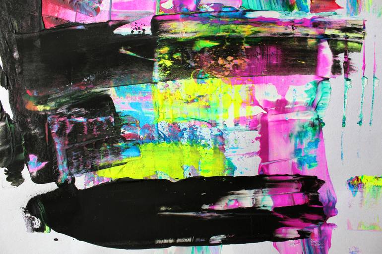 Original Abstract Expressionism Abstract Painting by Alejandro Montaner Dobón