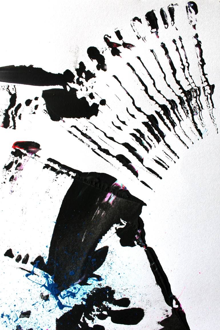 Original Abstract Expressionism Abstract Painting by Alejandro Montaner Dobón