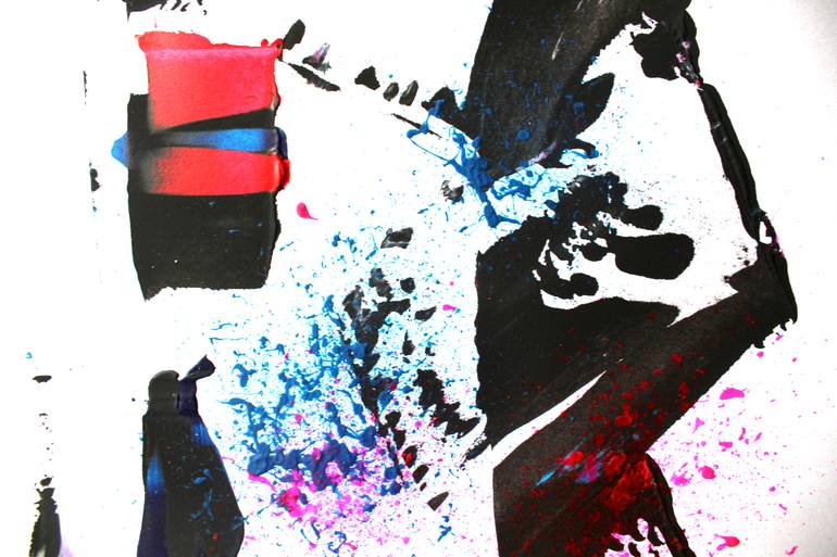 Original Abstract Expressionism Abstract Painting by Alejandro Montaner Dobón