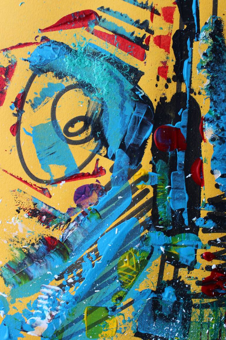 Original Abstract Painting by Alejandro Montaner Dobón