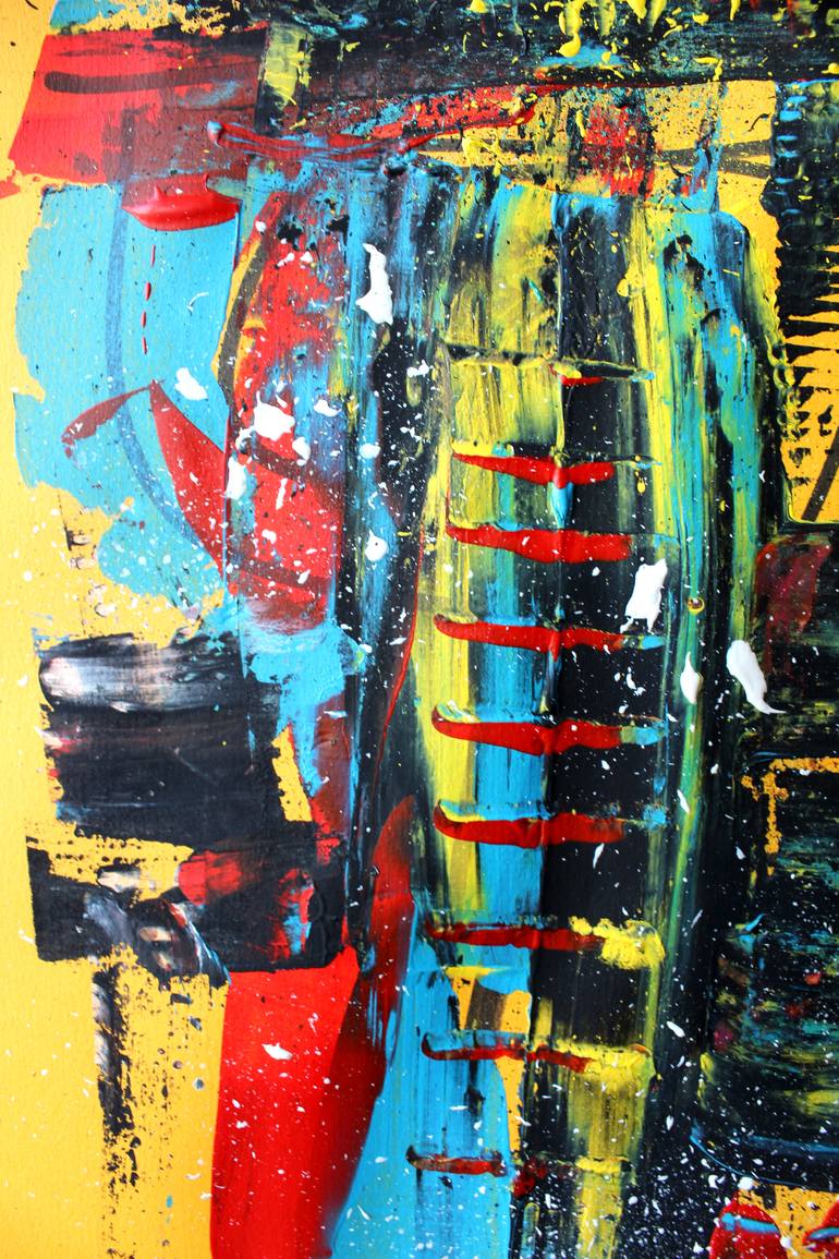 Original Abstract Painting by Alejandro Montaner Dobón