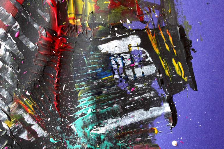Original Abstract Expressionism Abstract Painting by Alejandro Montaner Dobón