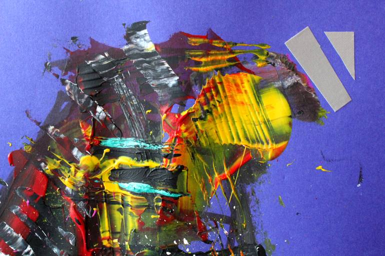 Original Abstract Expressionism Abstract Painting by Alejandro Montaner Dobón