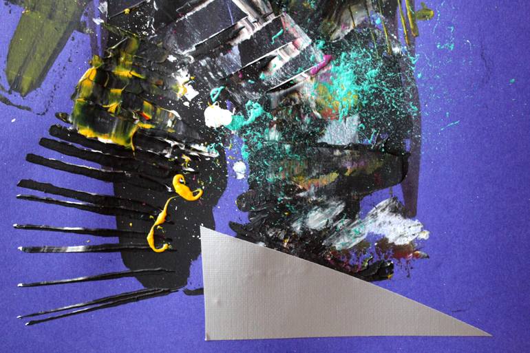 Original Abstract Expressionism Abstract Painting by Alejandro Montaner Dobón