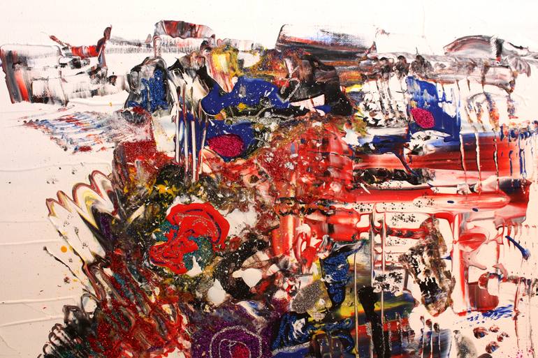Original Abstract Expressionism Abstract Painting by Alejandro Montaner Dobón