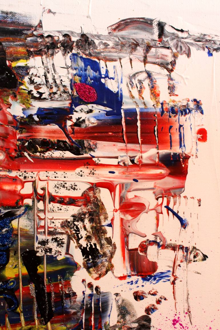 Original Abstract Expressionism Abstract Painting by Alejandro Montaner Dobón