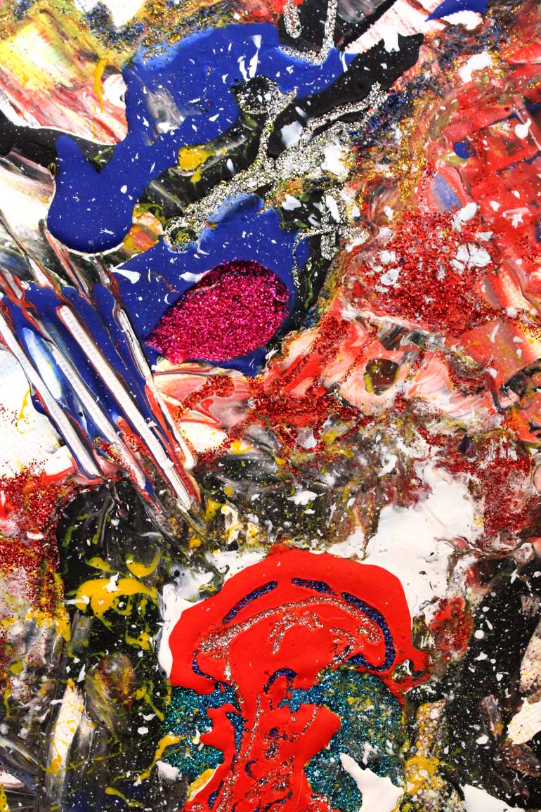 Original Abstract Expressionism Abstract Painting by Alejandro Montaner Dobón