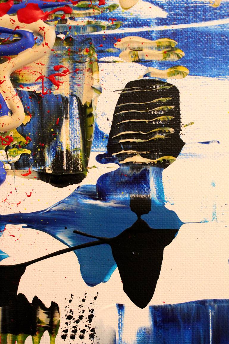 Original Abstract Expressionism Abstract Painting by Alejandro Montaner Dobón