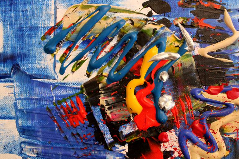 Original Abstract Expressionism Abstract Painting by Alejandro Montaner Dobón