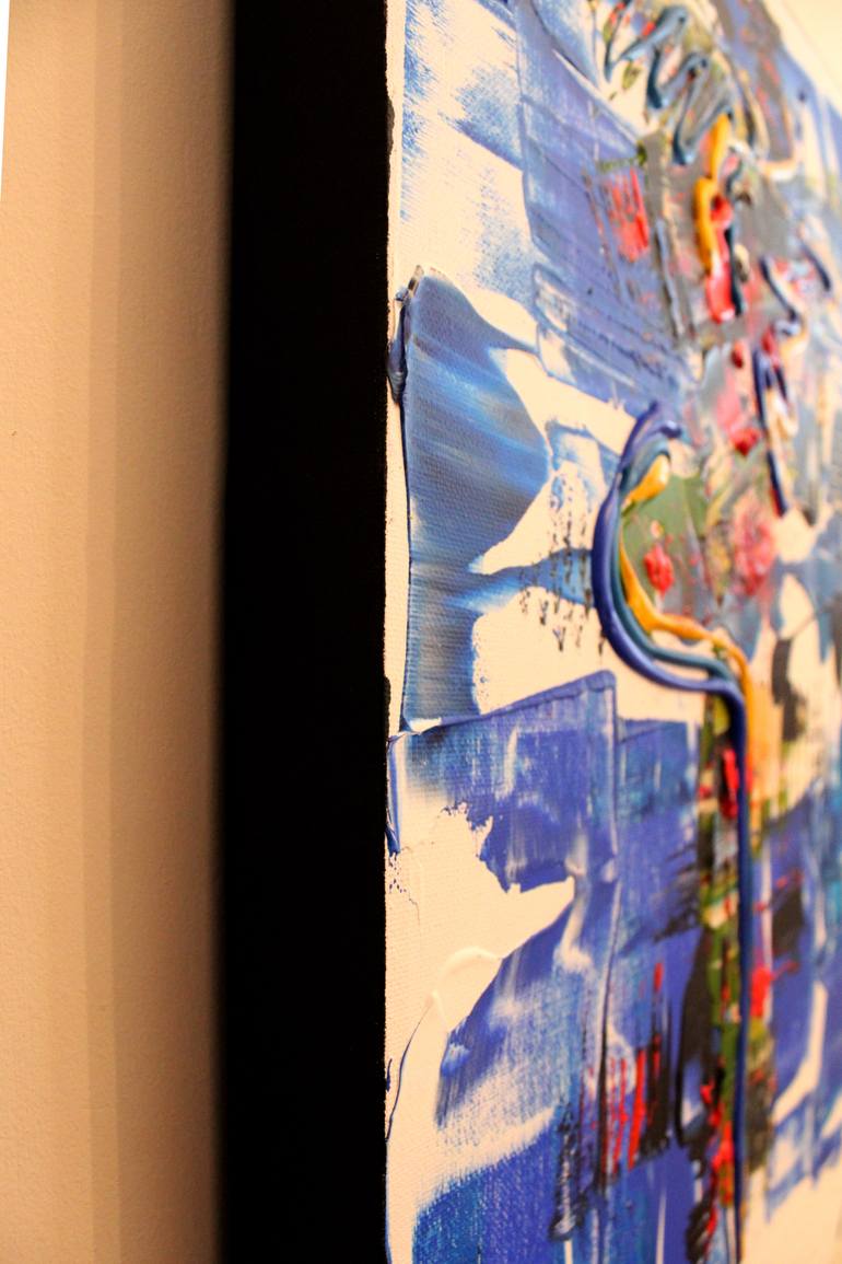 Original Abstract Expressionism Abstract Painting by Alejandro Montaner Dobón