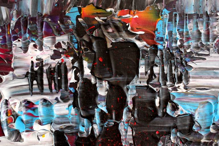 Original Abstract Expressionism Abstract Painting by Alejandro Montaner Dobón