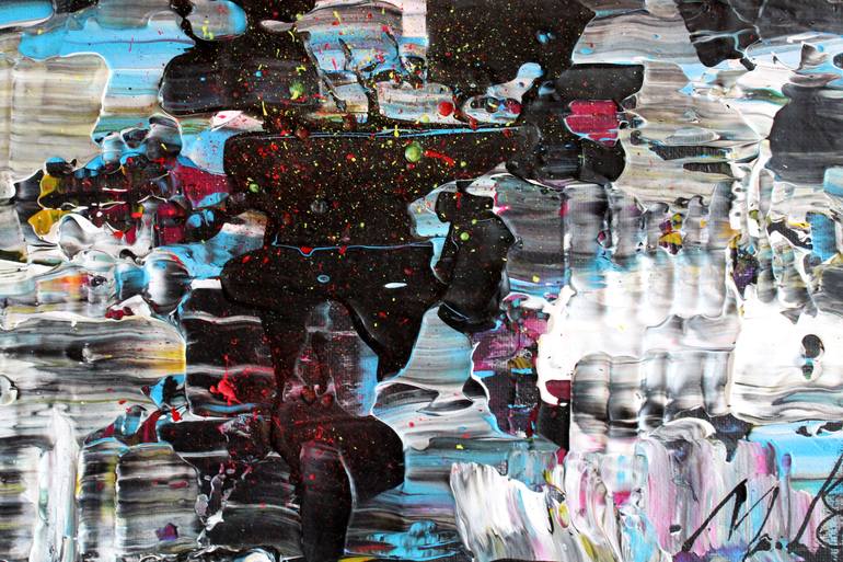 Original Abstract Expressionism Abstract Painting by Alejandro Montaner Dobón