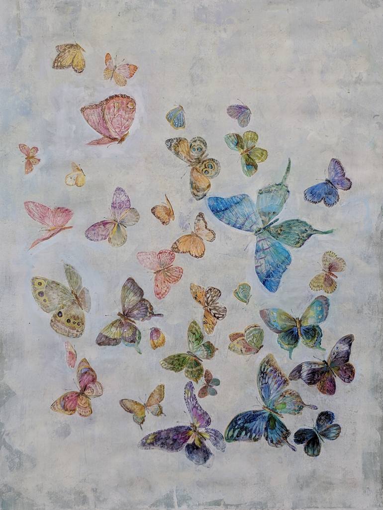 Beautiful Butterflies' Art Print - Danhui Nai