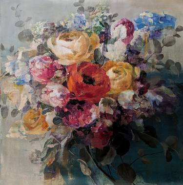 Original Floral Paintings by Danhui Nai