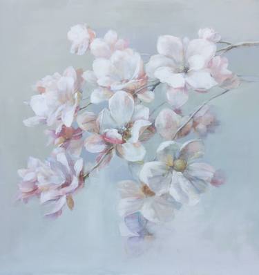 Original Fine Art Floral Paintings by Danhui Nai