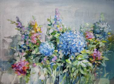 Original Impressionism Floral Paintings by Danhui Nai
