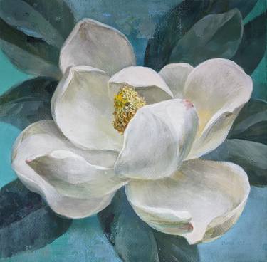Original Realism Floral Paintings by Danhui Nai