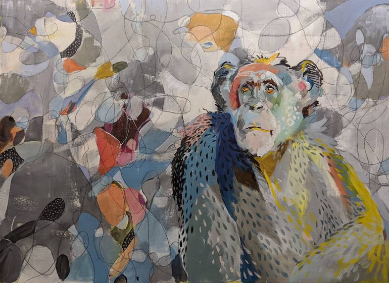 Original Figurative Abstract Paintings by Danhui Nai