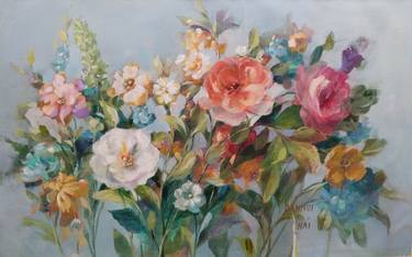 Original Floral Paintings by Danhui Nai