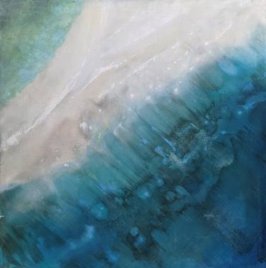 Original Abstract Seascape Paintings by Danhui Nai