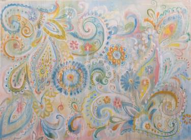 Original Abstract Patterns Paintings by Danhui Nai