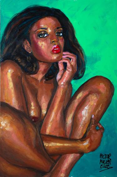 Original Figurative Nude Paintings by Pictor Mulier