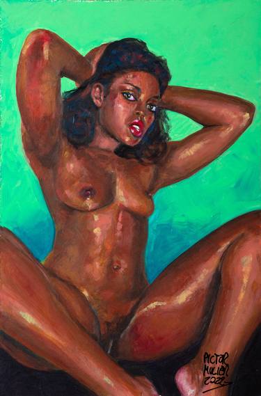 Original Erotic Paintings by Pictor Mulier