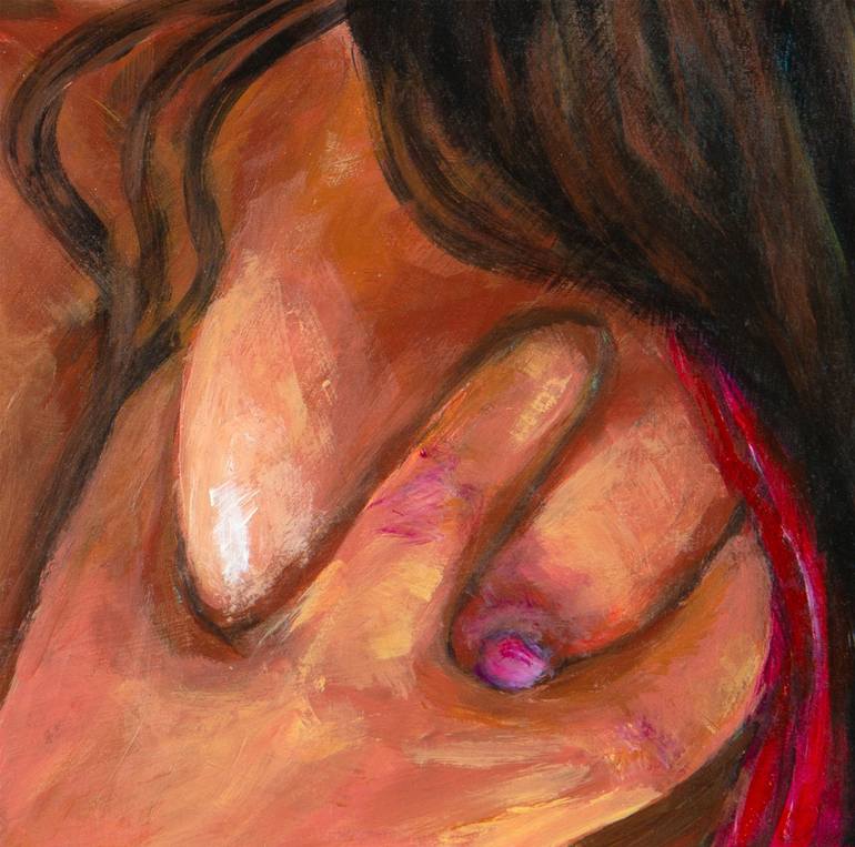 Original Figurative Erotic Painting by Pictor Mulier