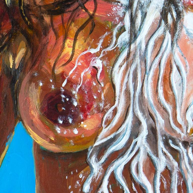 Original Figurative Nude Painting by Pictor Mulier