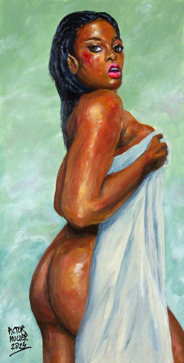 Original Figurative Women Paintings by Pictor Mulier