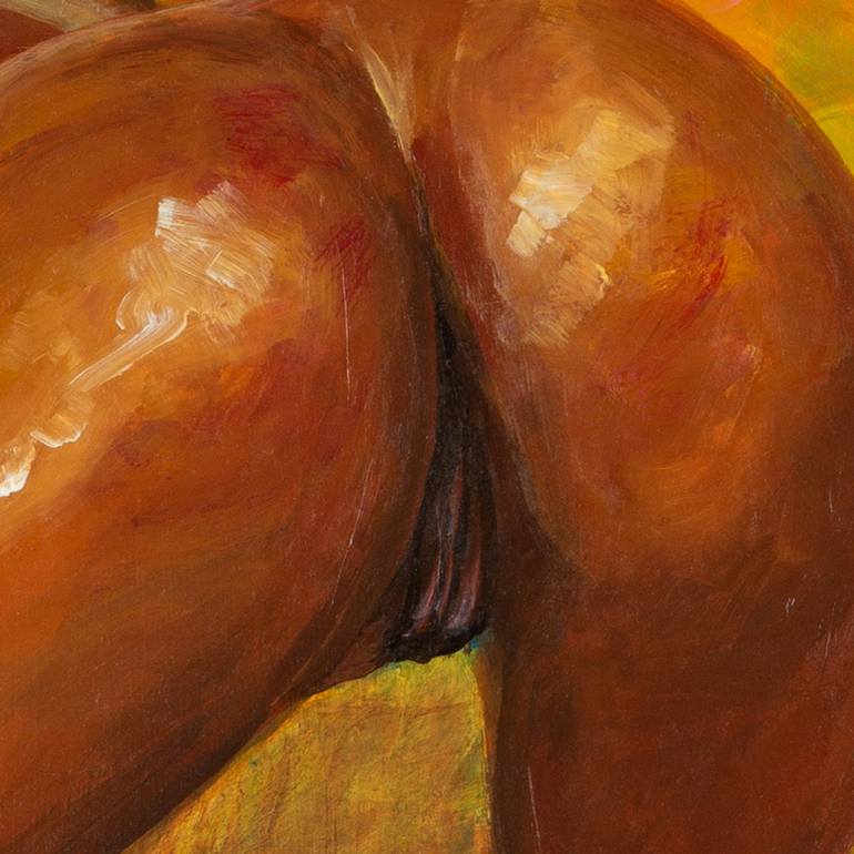 Original Erotic Painting by Pictor Mulier
