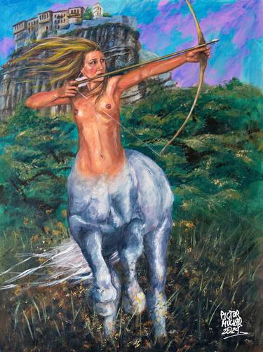 Original Figurative Fantasy Paintings by Pictor Mulier